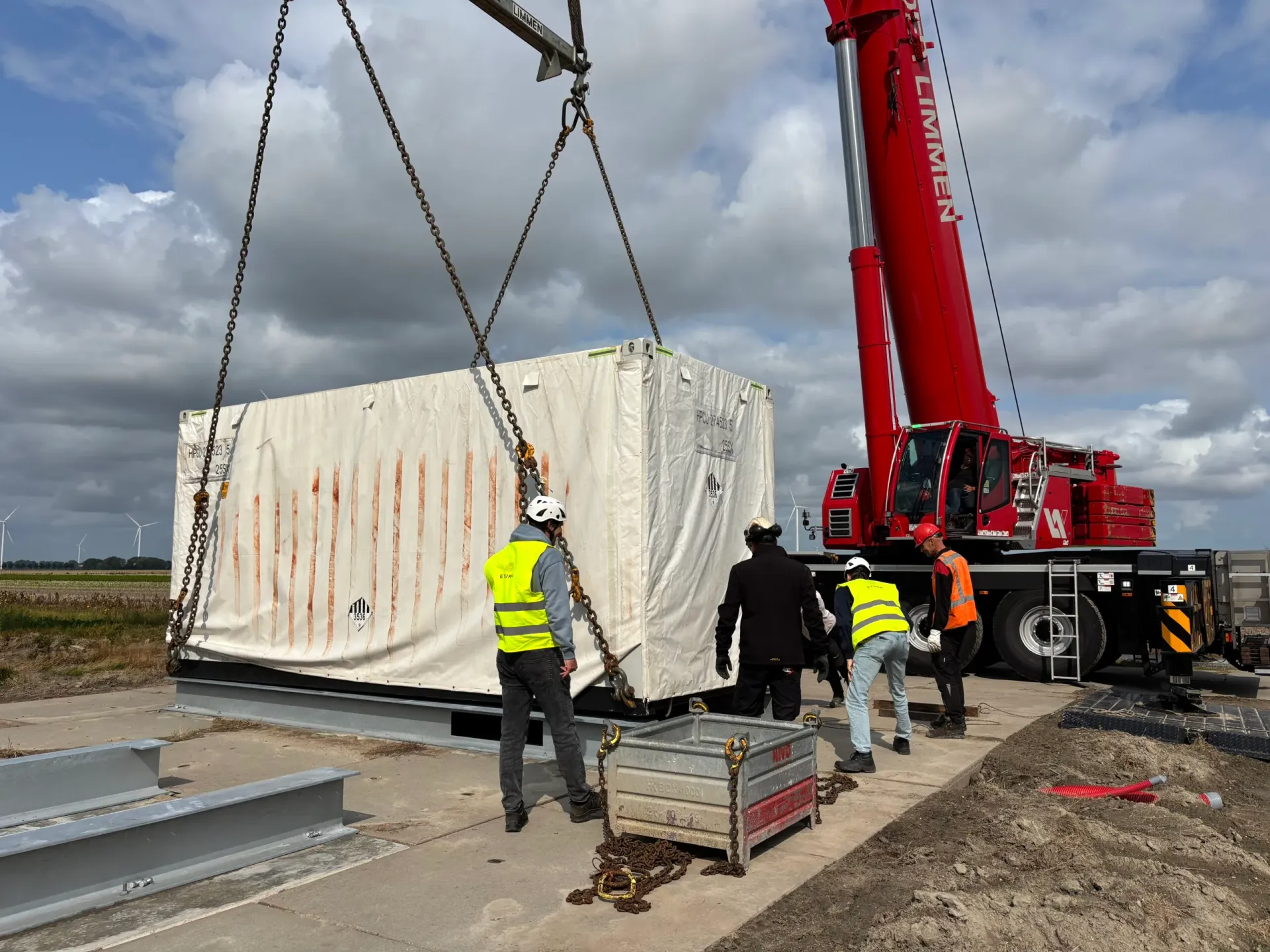 EPC installation in progress